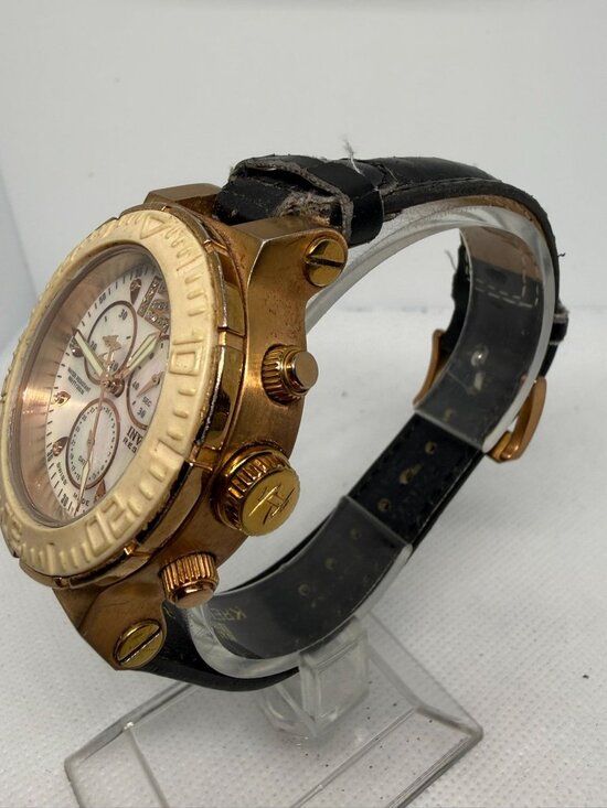 Invicta Reserve Ocean Reef 10732 Women\'s Rose Gold MOP Diamond Chrono Watch